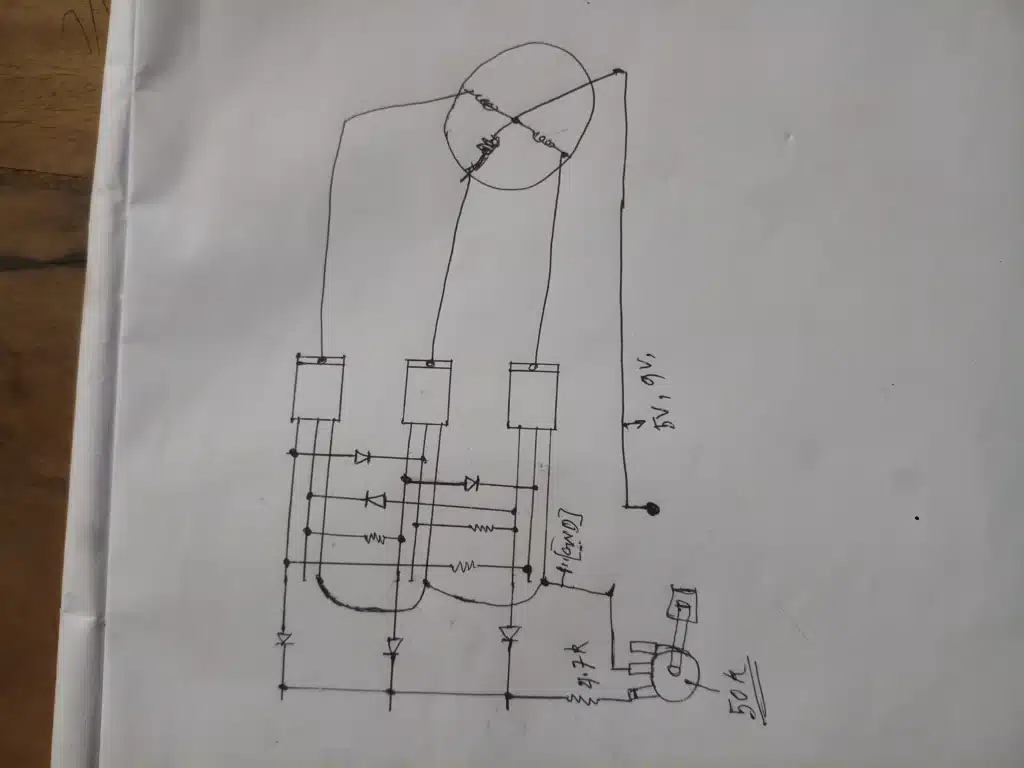 3-phase or 4-phase Bldc Motor Circuit Diagram 