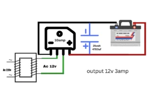 12V 7Ah Battery Charger Circuit Diagram Download