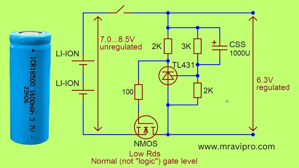 a 3.7V Lithium Battery Charger Circuit download