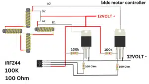 BLDC Motor Controller (बीएलडीसी मोटर नियंत्रक) Circuit Download Free