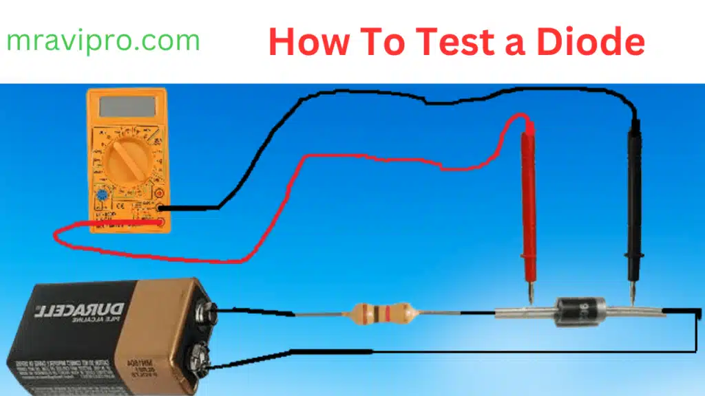 How to test a diode | How can I test a diode using a digital multimeter