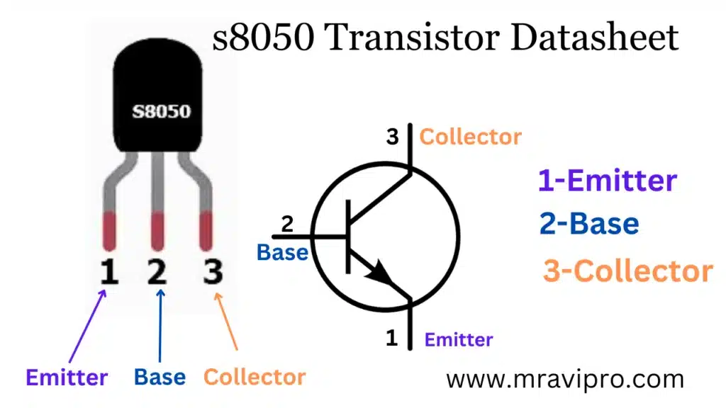 S8050 Transistor Equivalent, s8050 Transistor Datasheet, s8050 Pinout