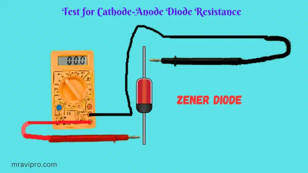 Test for Cathode-Anode Diode Resistance
How to Test a Zener Diode
