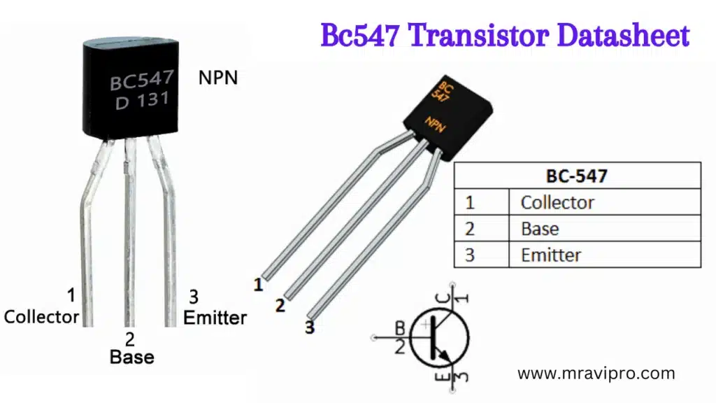 The Best Bc547 Transistor Datasheet PDF Download Free