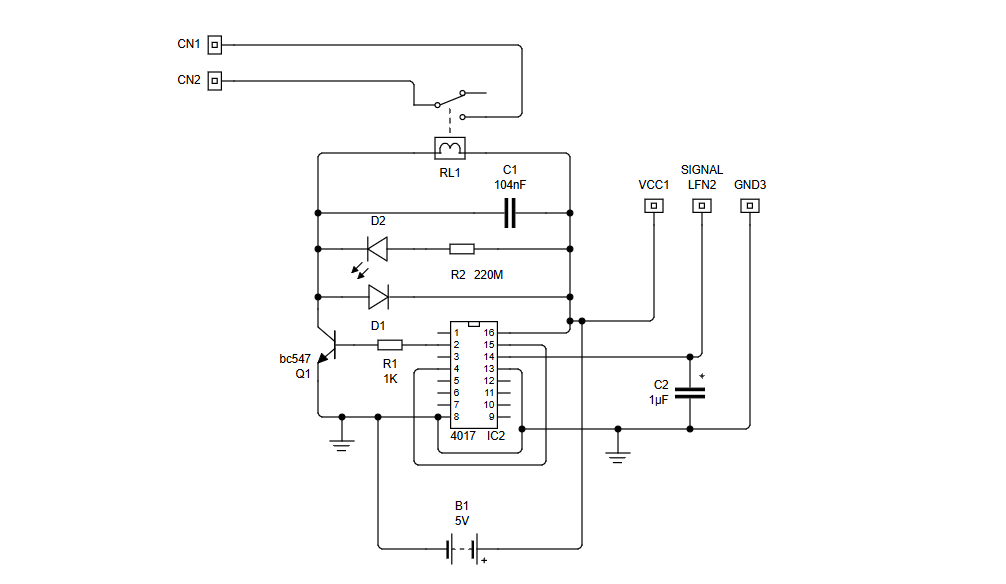 Control a Fan and Light by a TV Remote, Circuit Diagram Free Download