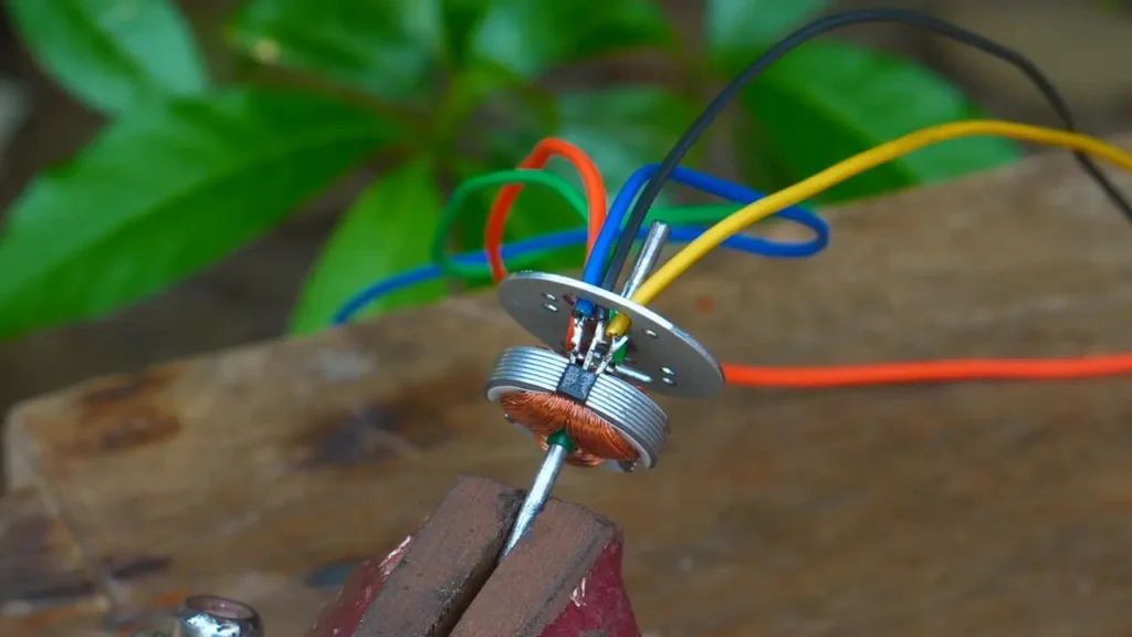 hall sensor dc motor