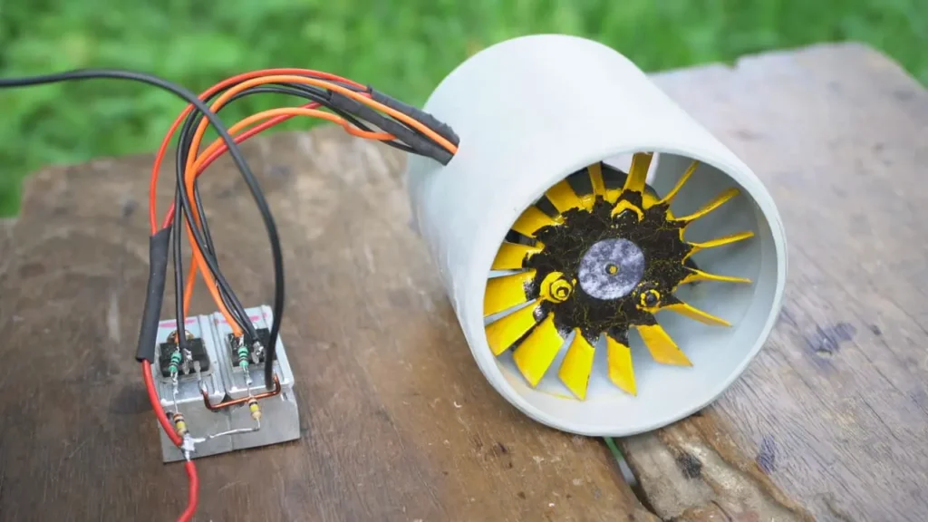 How to Make High Speed Bldc Turbo Jet Fan at Home