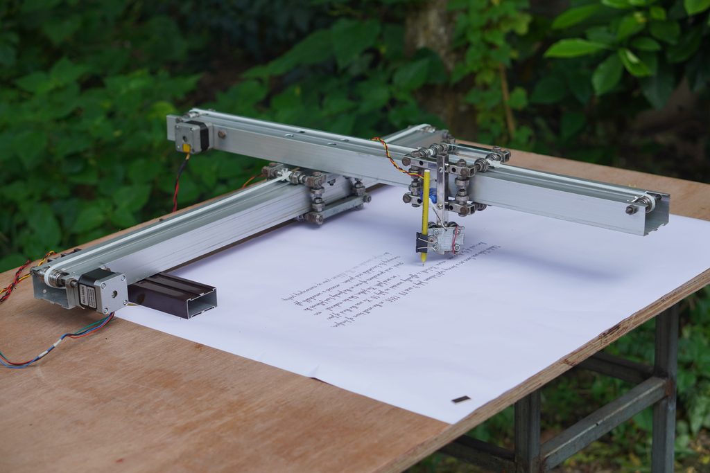 I Built a Handwriting CNC Machine at Home (100% Working) Step-by-Step